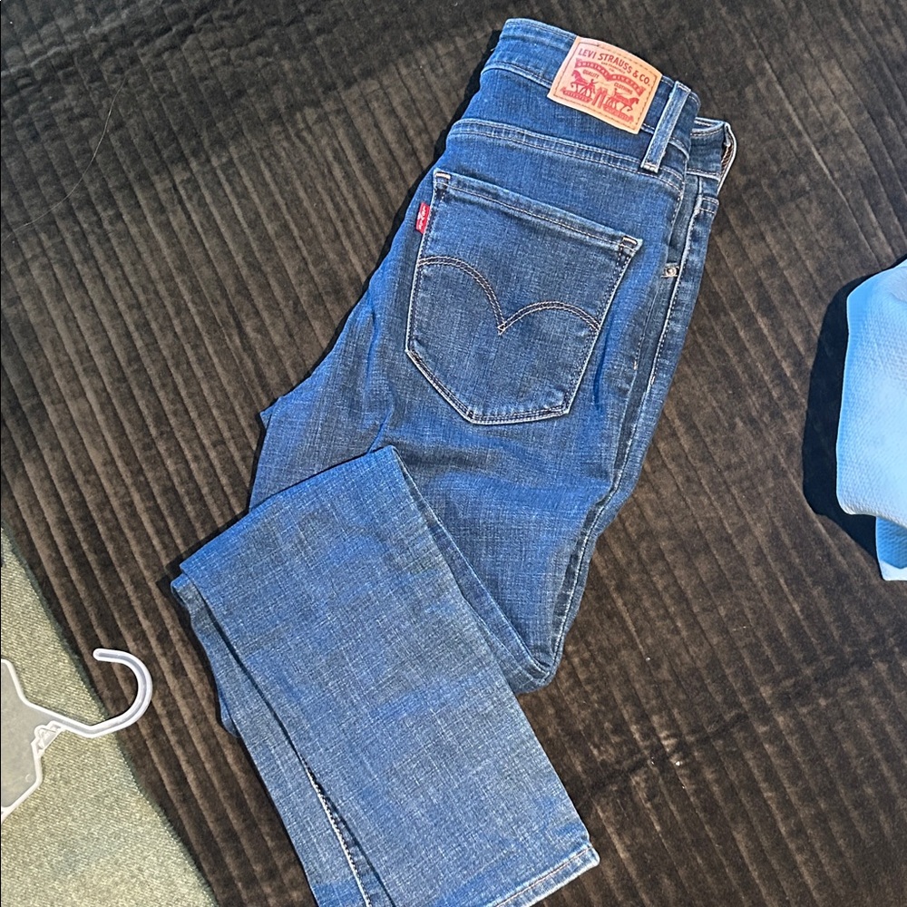 Levi's High Rise Skinny Jeans